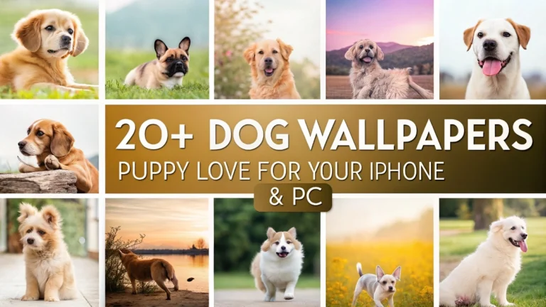 Free Download 20+ Dog Wallpapers  For Your IPhone & PC
