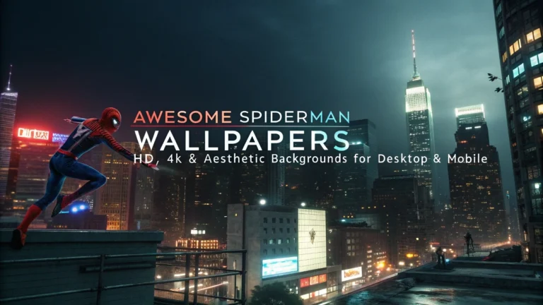 Awesome SpiderMan Wallpapers – HD, 4K & Aesthetic Background Free Download