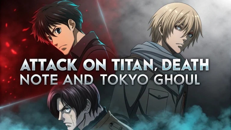 Free Download Wallpapers Of Attack On Titan, Death Note And Tokyo Ghoul